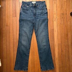 Madewell Cali Demi-Boot Bootcut Jeans Sz 27 ✨TALL✨